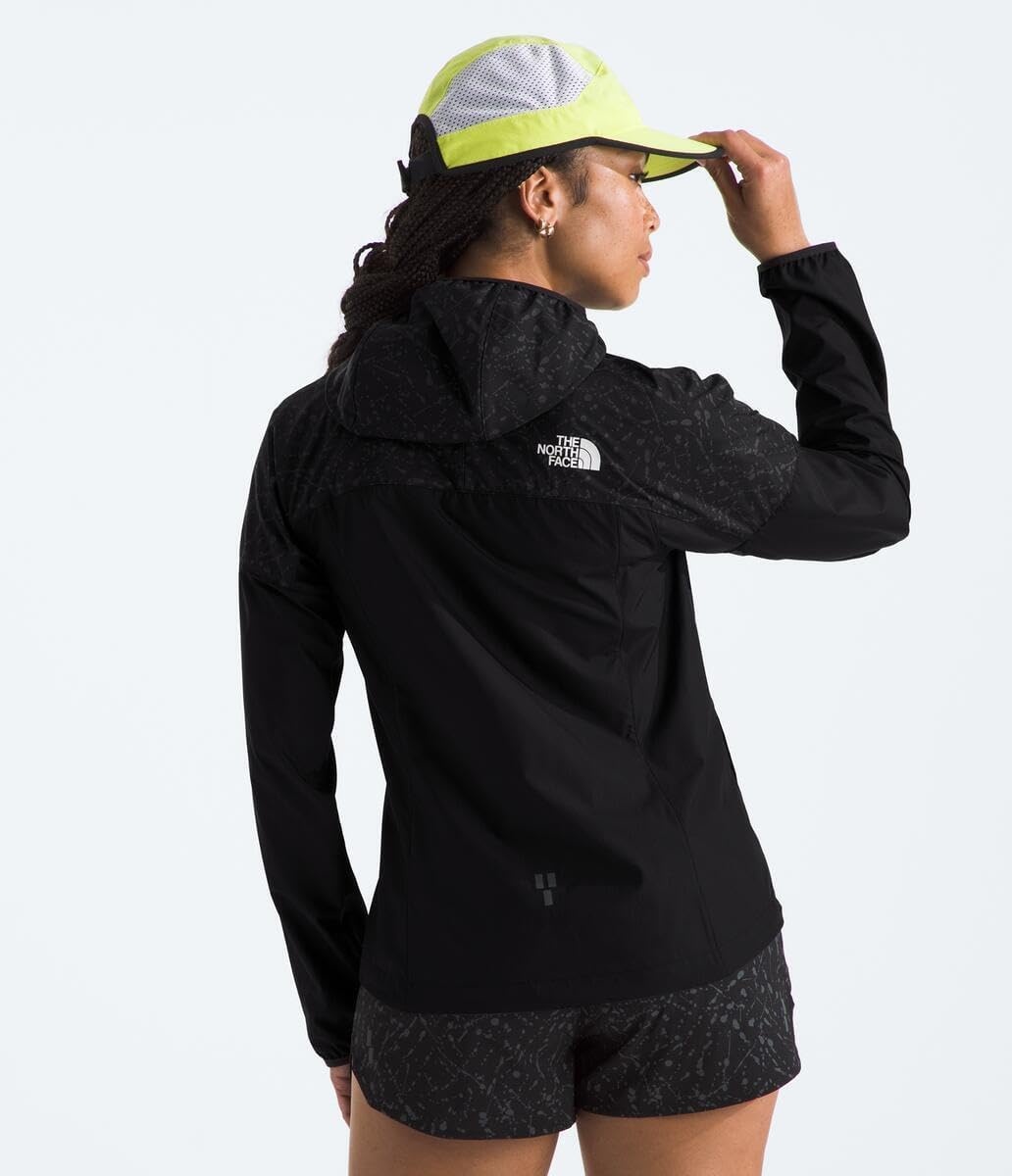 image:imageThe North Face Higher Run Wind JacketTnf BlackTnf Black Trail Reflective Print