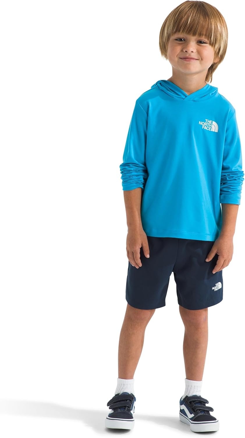 image:imageThe North Face Kids Adventure Moonlight Hoodie Moisture Wicking Pullover Lightweight amp Stretchy Durable HoodMeridian Blue