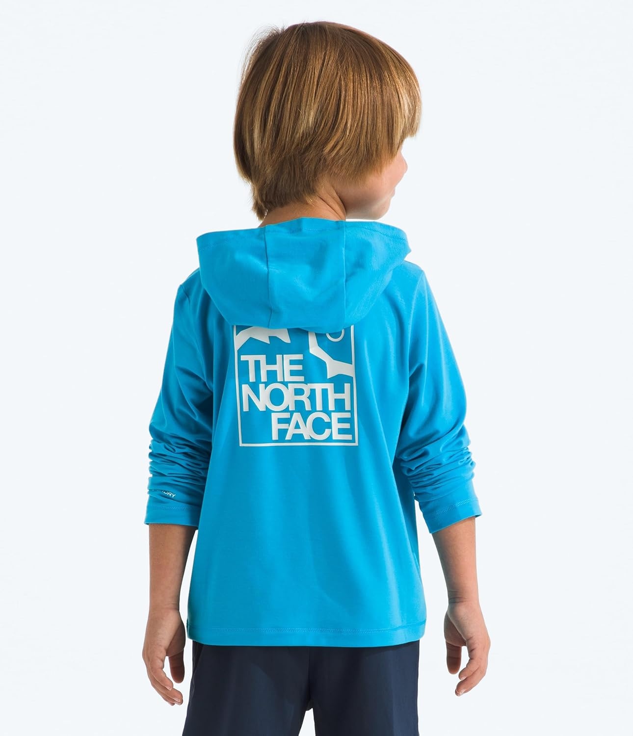 image:imageThe North Face Kids Adventure Moonlight Hoodie Moisture Wicking Pullover Lightweight amp Stretchy Durable HoodMeridian Blue