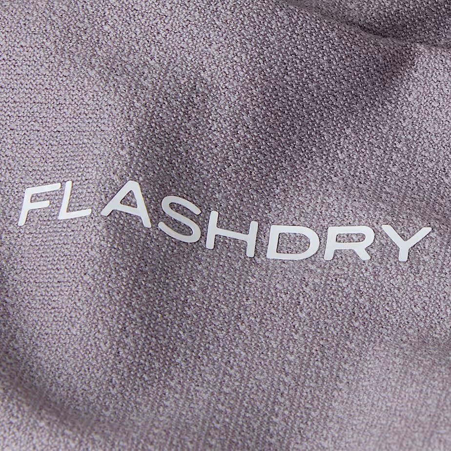 image:imageThe North Face Mens 247 Quarter Zip Tee Lightweight Long Sleeve 14 Zip Pullover Moisture Wicking Fabric2 LogosTranscendent Grey