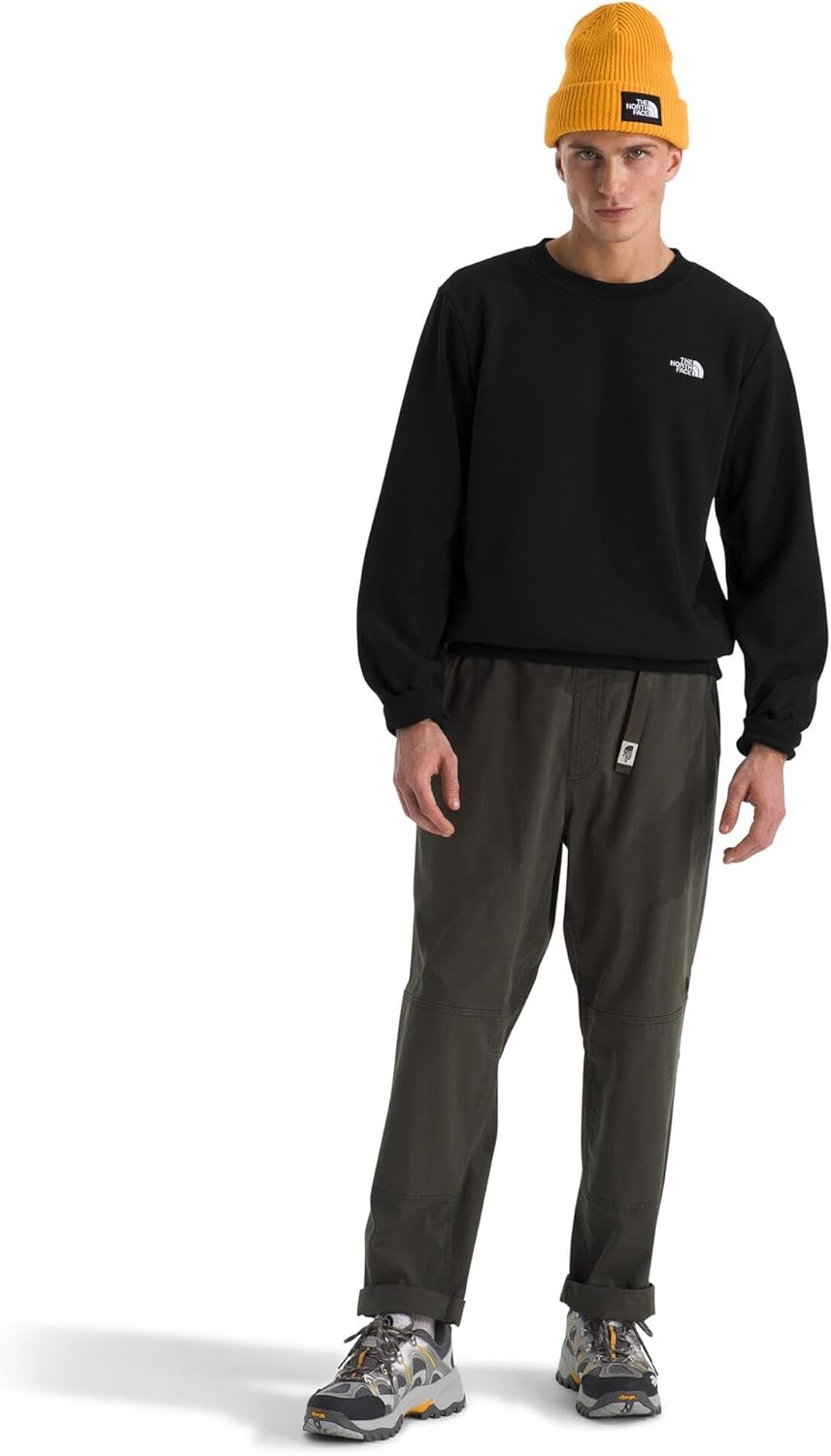image:imageThe North Face Mens Evolution Simple Dome Crew Ribbed Collar amp Hem Classic LogoTnf Black