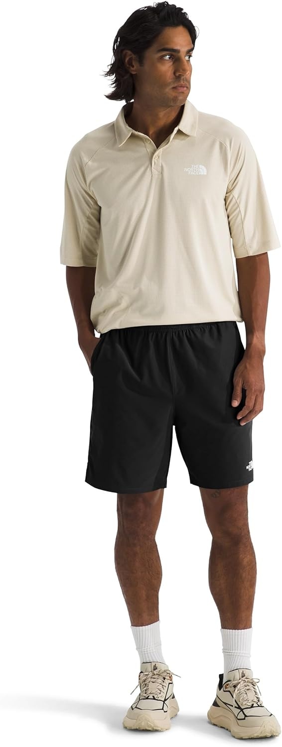 image:imageThe North Face Mens Wander 2in1 Short 7 Moisture Wicking Water Repellent Finish Stretch Waistband Hand PocketsTnf Black