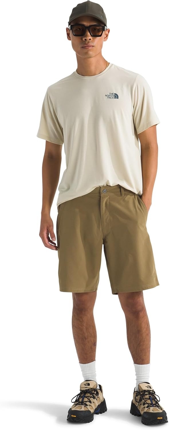 image:imageThe North Face Rolling Sun Packable 9 Hybrid ShortsCedarnpf