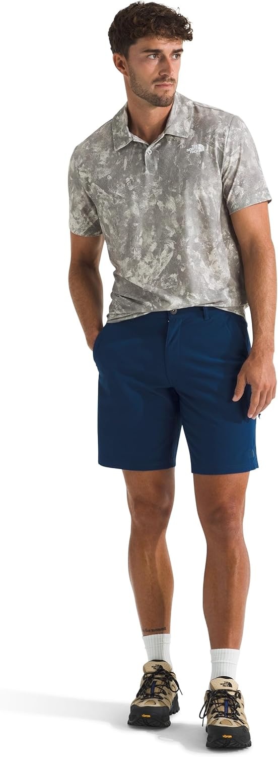 image:imageThe North Face Rolling Sun Packable 9 Hybrid ShortsEstate Bluenpf