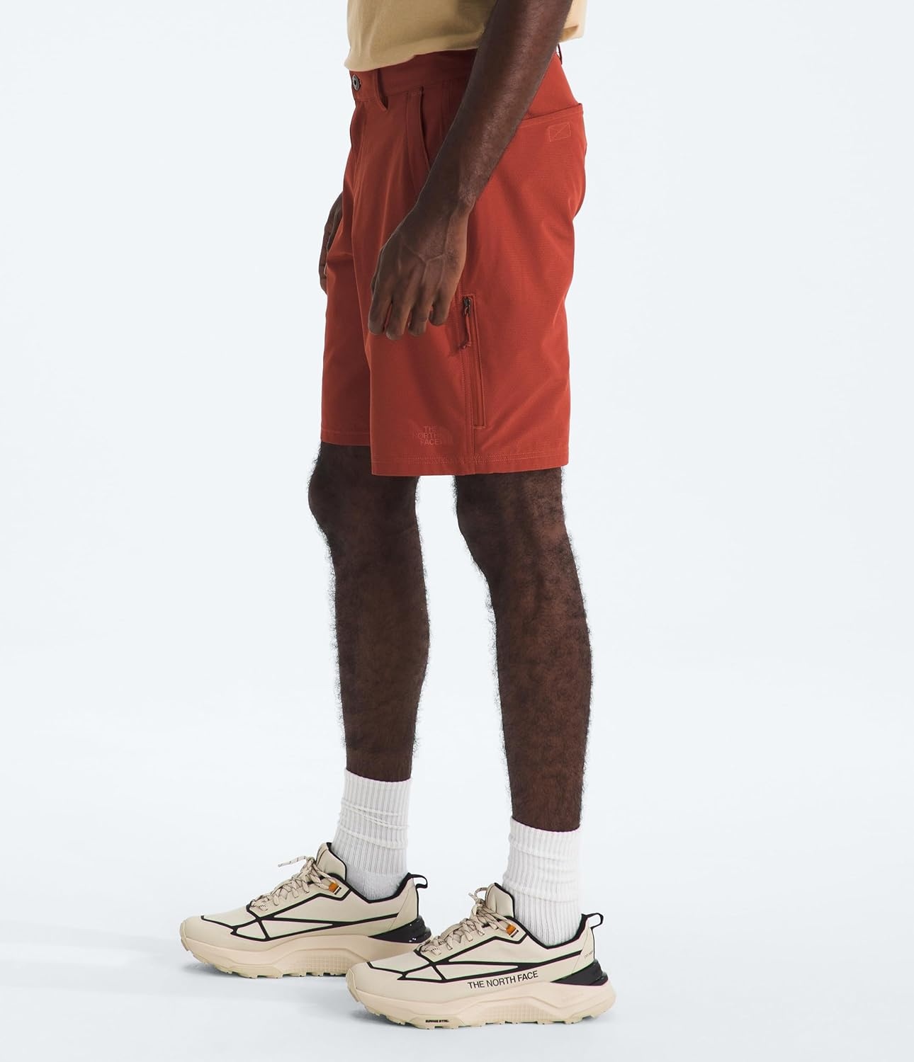 image:imageThe North Face Rolling Sun Packable 9 Hybrid ShortsIron Claynpf