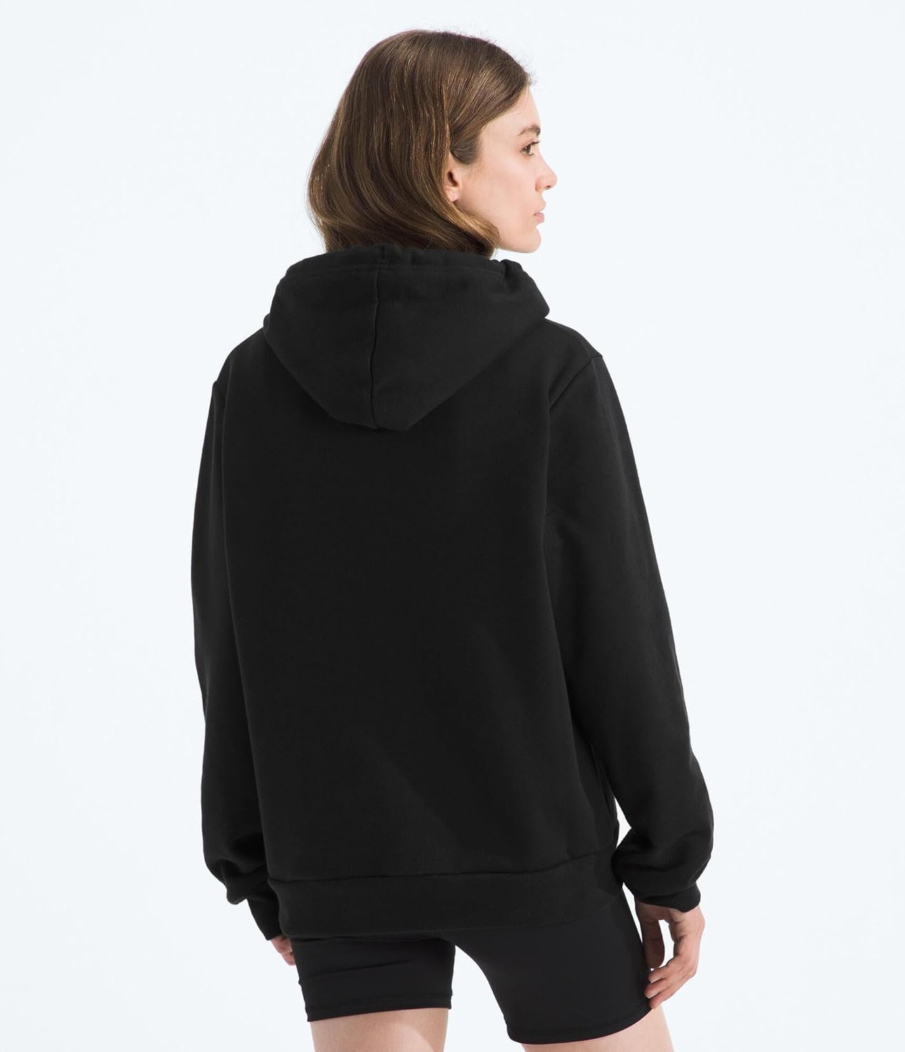 image:imageThe North Face Womens Evolution Half Dome Hoodie Adventure Ready Hood With Adjustable Drawcord Kangaroo Hand PocketTnf Black
