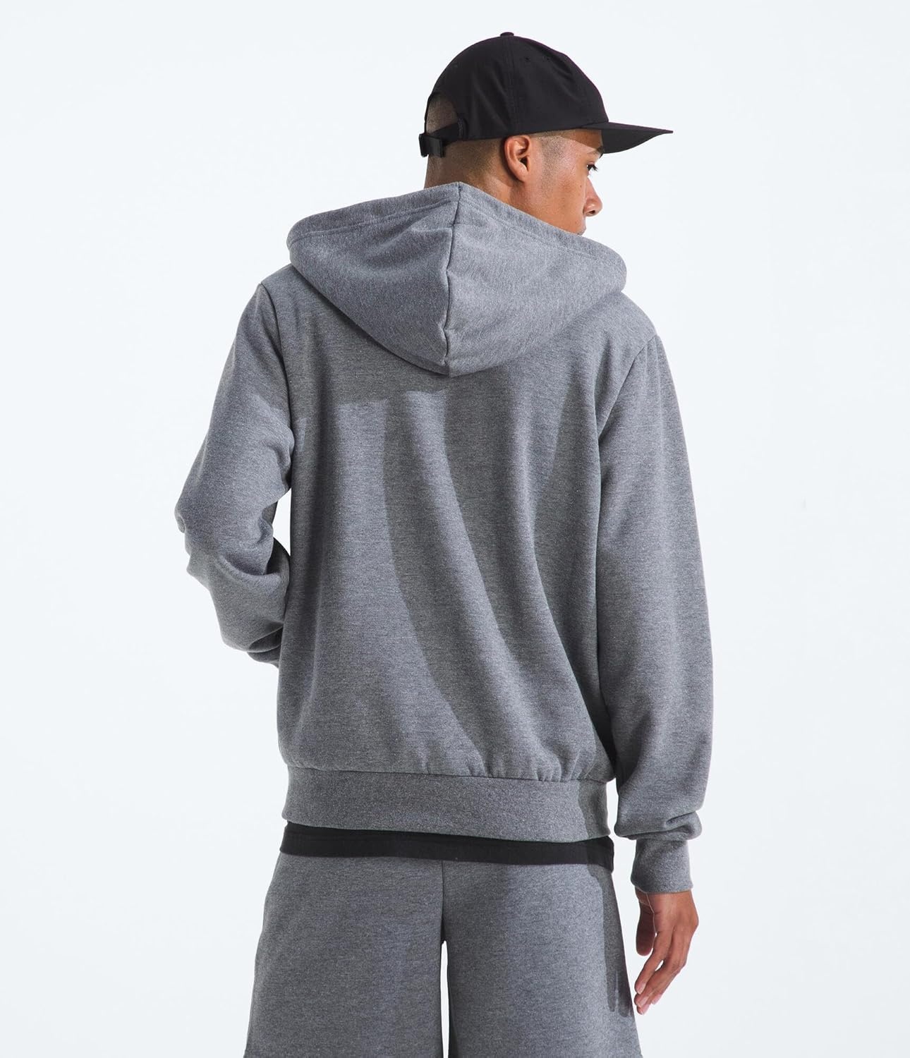 image:imageThe North Face mens Evolution Simple Dome Full Zip HoodieTnf Mid Grey Heather
