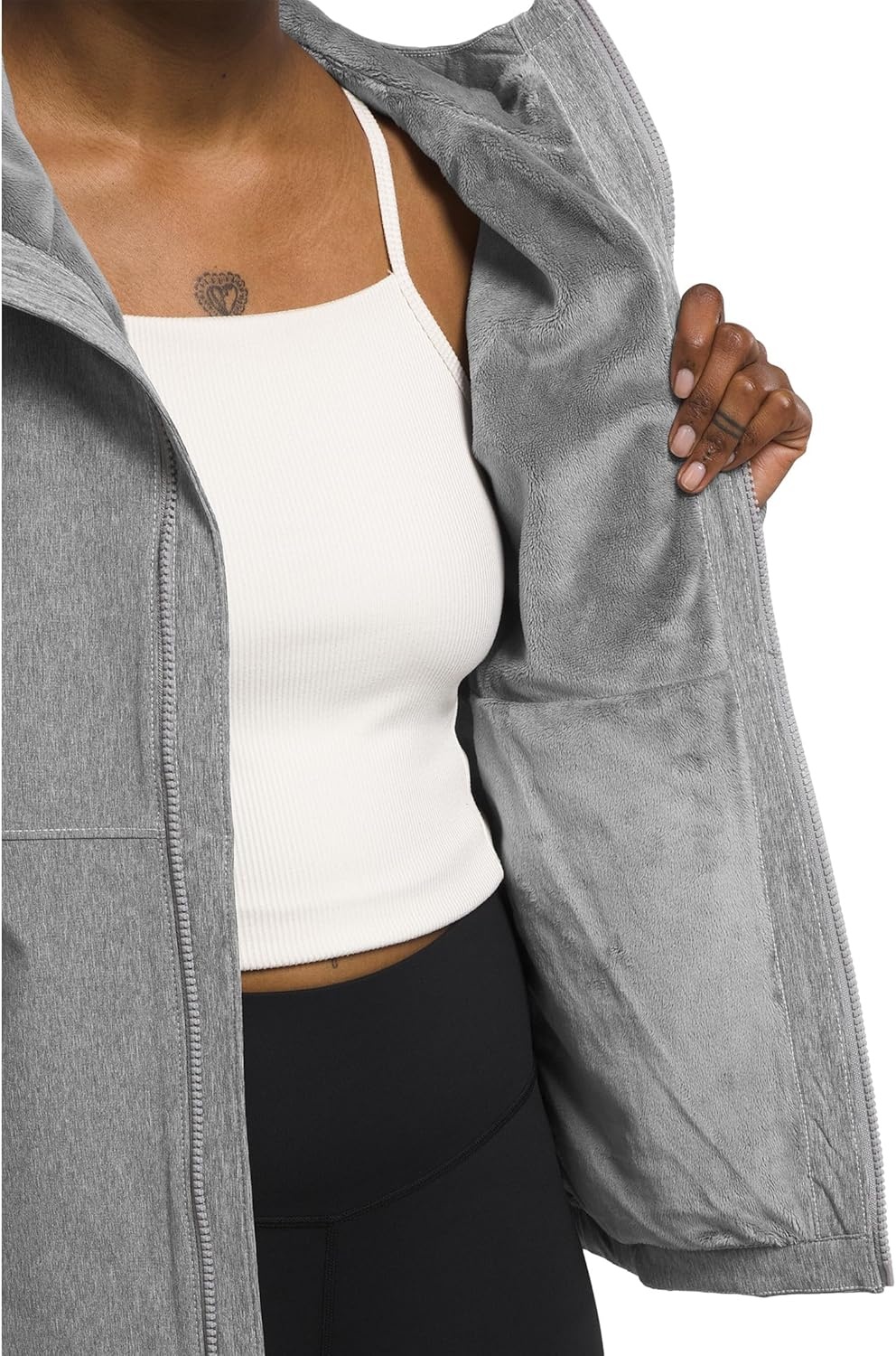 image:imageWomens Shelbe Raschel Hoodie Past SeasonTnf Medium Grey Heather
