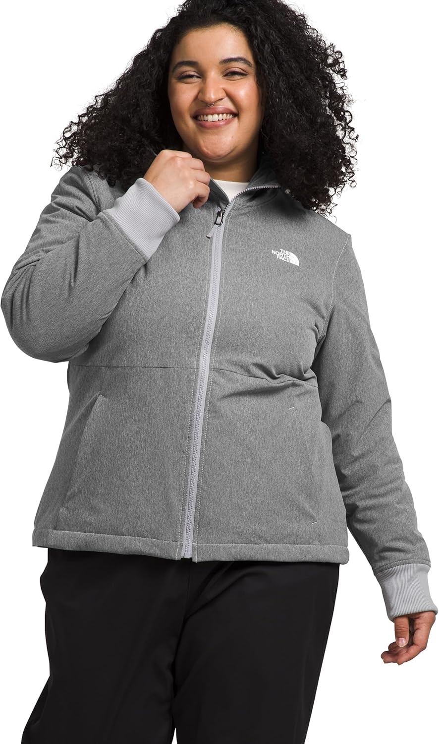 image:imageWomens Shelbe Raschel Hoodie Past SeasonTnf Medium Grey Heather