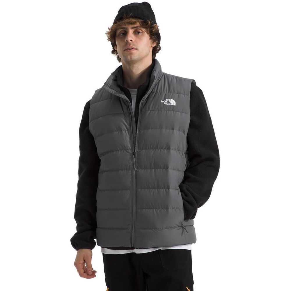 image:imageTHE NORTH FACE Mens Aconcagua 3 Insulated Vest Wind Resistant Water Repellent 600 Fill Waterfowl Down InsulationSmoked Pearl