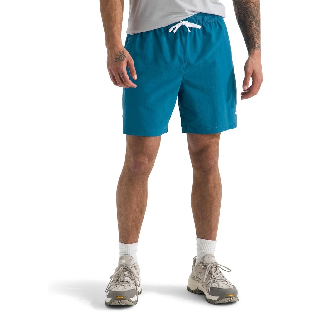 image:imageTHE NORTH FACE Mens Action Shorts 20 Lightweight amp Breathable Nylon Shorts With Flashdry Technology amp Adjustable DrawcordDusk Blue