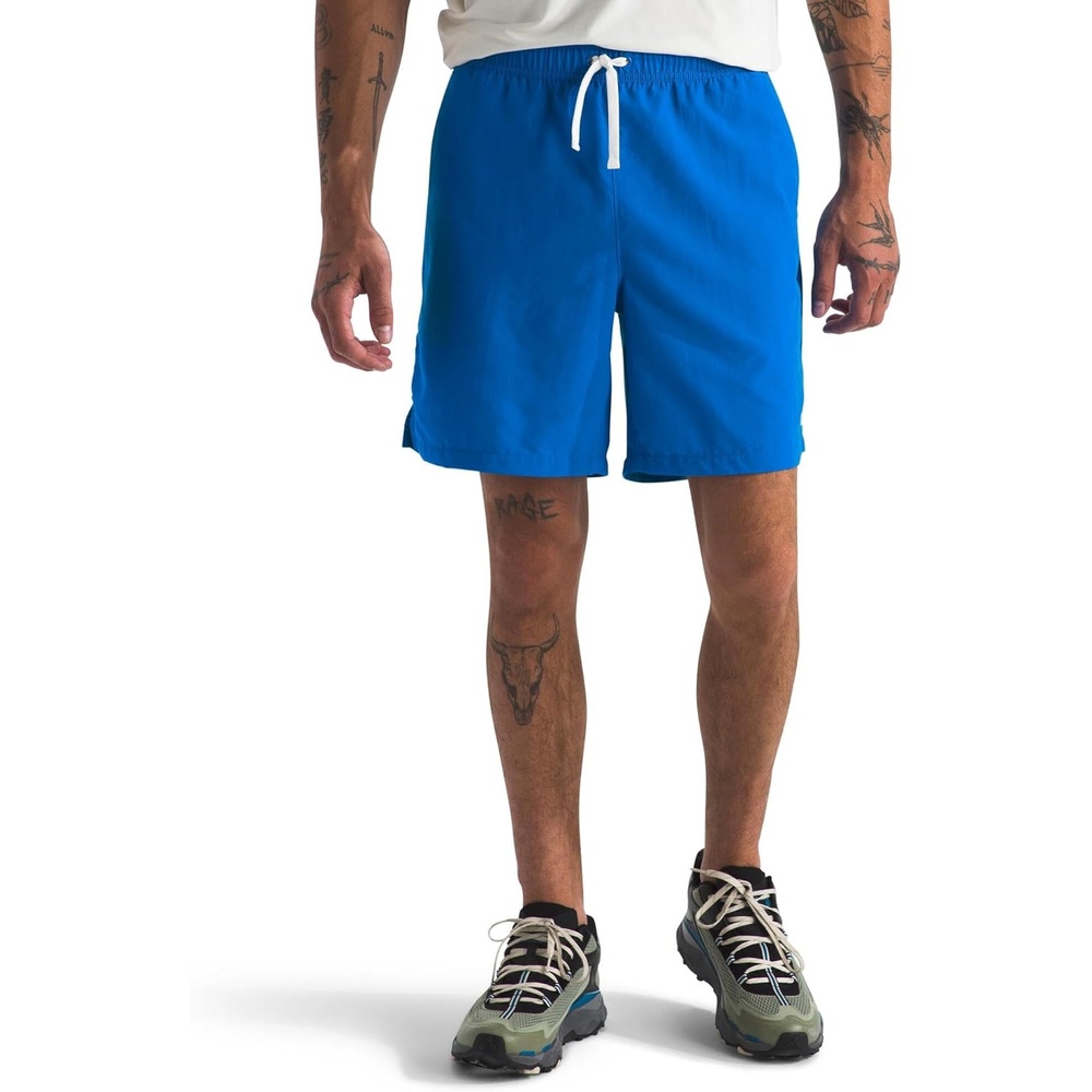 image:imageTHE NORTH FACE Mens Action Shorts 20 Lightweight amp Breathable Nylon Shorts With Flashdry Technology amp Adjustable DrawcordHero Blue