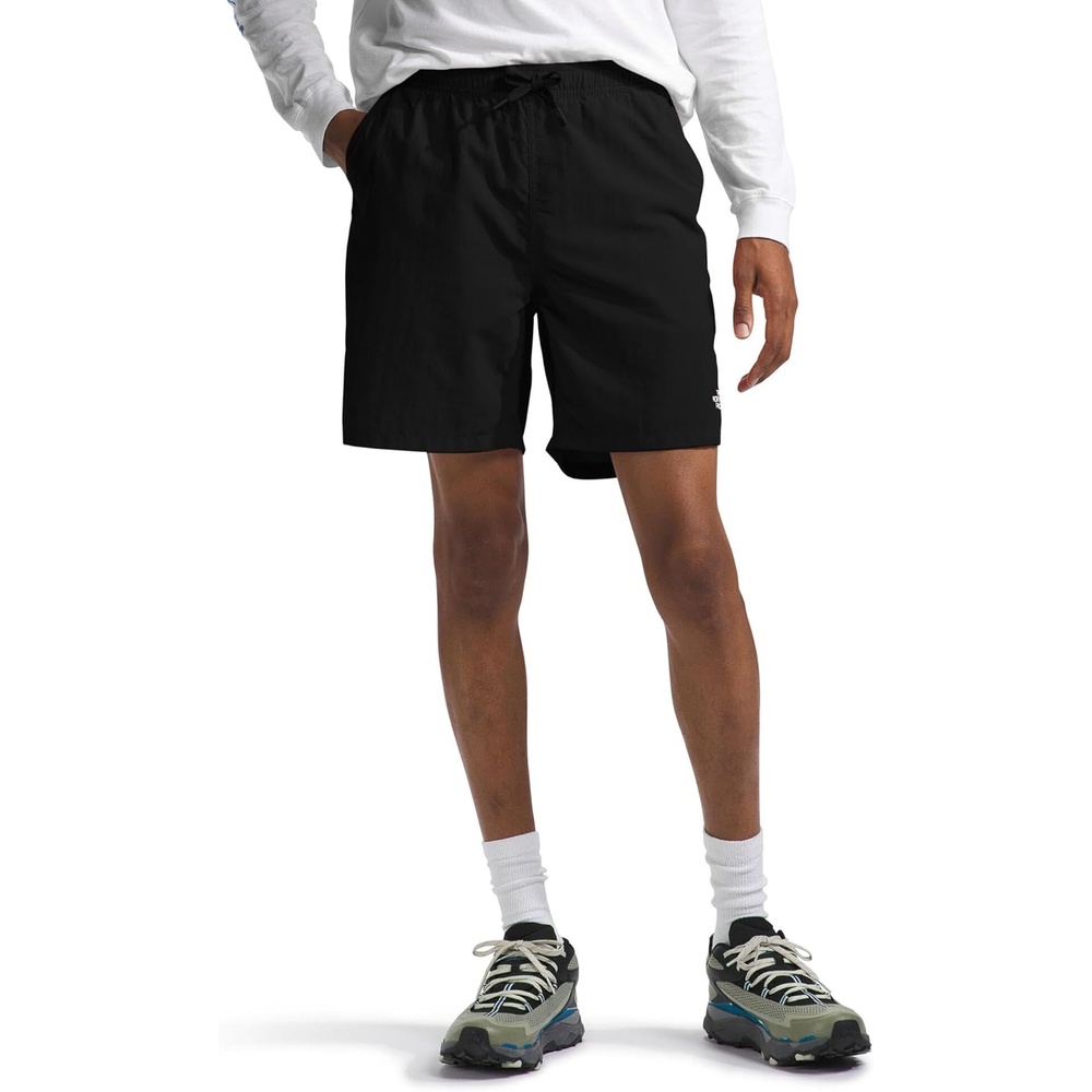 image:imageTHE NORTH FACE Mens Action Shorts 20 Lightweight amp Breathable Nylon Shorts With Flashdry Technology amp Adjustable DrawcordTnf Black