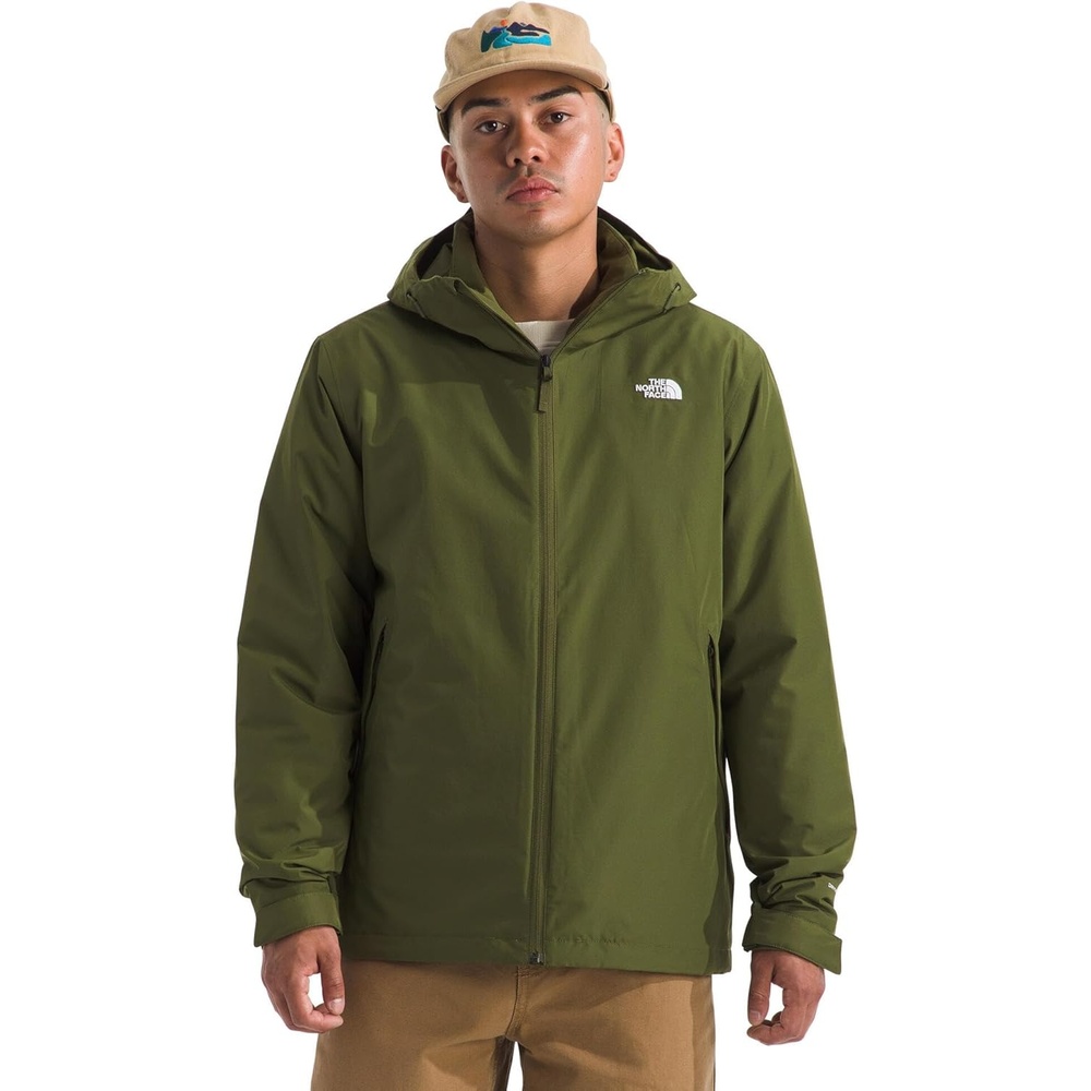 image:imageTHE NORTH FACE Mens Carto Mono Triclimate Hooded Jacket Standard amp Big Size  Insulated Winter Coat Wind amp Water ResistantWoodland Green