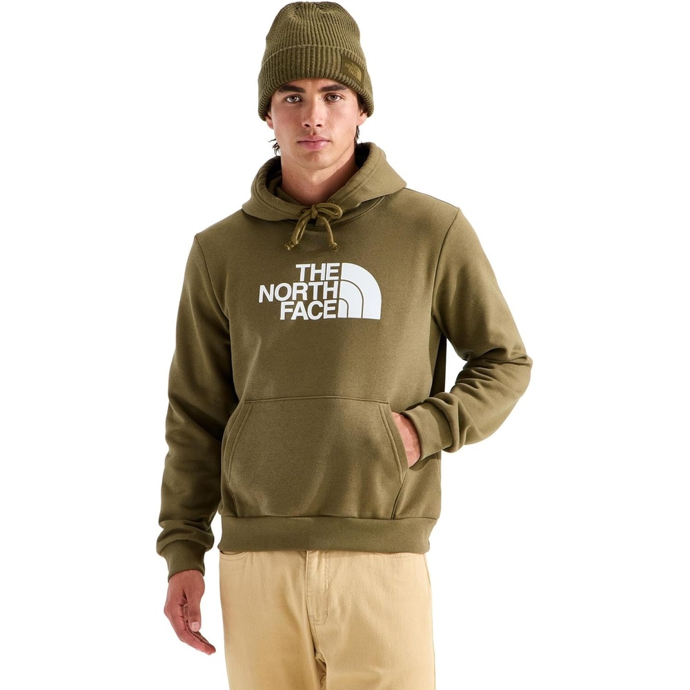 image:imageTHE NORTH FACE Mens Evolution Half Dome Hoodie  Sweatshirt With 2 Piece Hood Adjustable Drawcord Kangaroo Hand PocketCaraway Seed