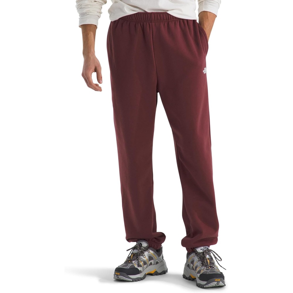 image:imageTHE NORTH FACE Mens Evolution Simple Dome Pant Elastic Waistband With Adjustable Drawcord Hand Pockets Elasticated CuffsSumac