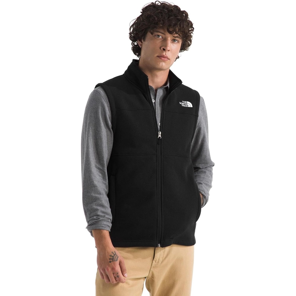 image:imageTHE NORTH FACE Mens Gordon Lyons Vest  Cold Weather Top With Zippered Hand PocketsTnf Black Heather