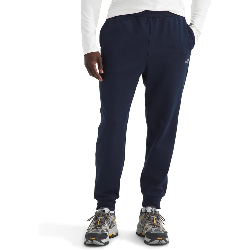 image:imageTHE NORTH FACE Mens TNF Performance Fleece SW Pant Internal Drawcord Ribbed Waistband amp Convenient Hand PocketsSummit Navy
