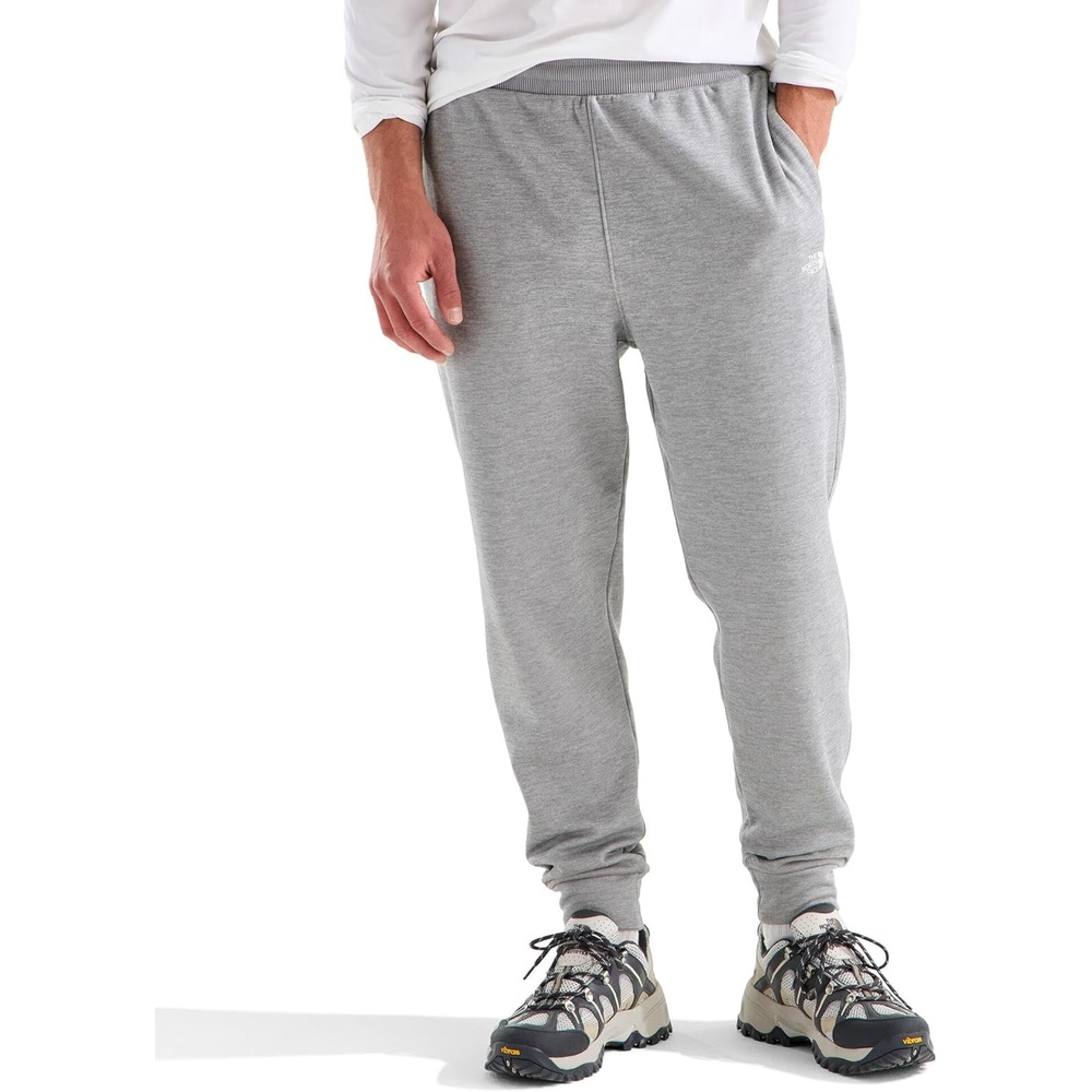 image:imageTHE NORTH FACE Mens TNF Performance Fleece SW Pant Internal Drawcord Ribbed Waistband amp Convenient Hand PocketsTnf Pale Grey Heather