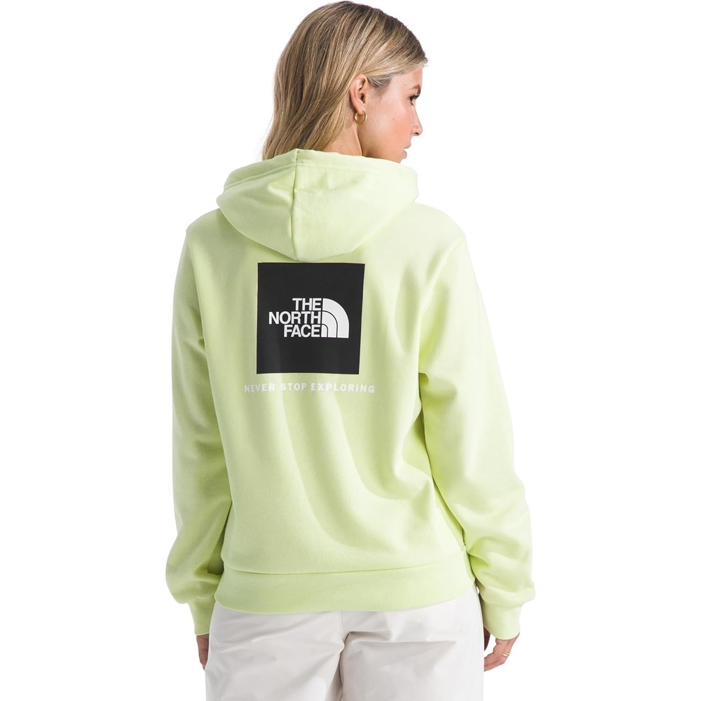 image:imageTHE NORTH FACE Womens Evolution Box NSE Hoodie 2 Piece Hood With Drawcord Kangaroo Hand PocketLemon Mist