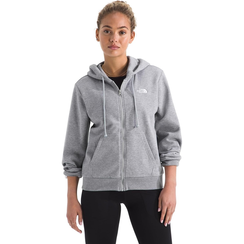 image:imageThe North Face Evolution Simple Dome Regular Full Zip HoodieTnf Pale Grey Heather