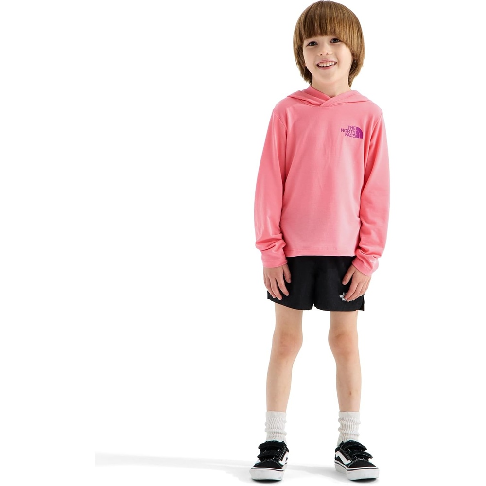 image:imageThe North Face Kids Adventure Grow Your Soul Hoodie  Moisture Wicking Pullover Lightweight amp StretchyCoral Crush