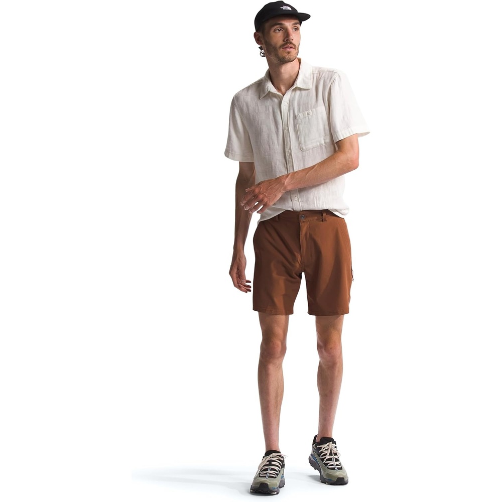 image:imageThe North Face Rolling Sun Packable 9 Hybrid ShortsStone Brown