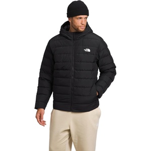 THE NORTH FACE Men’s Aconcagua 3 Hooded Jacket | Insulated, Wind & Water Resistant, Attached 3 Piece Hood With Cinch Cord(Tnf Black)