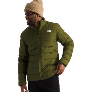 THE NORTH FACE Men’s Aconcagua 3 Jacket | Wind Resistant, Water Repellent, 600 Fill Waterfowl Down Insulation(Forest Olive)