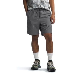 THE NORTH FACE Men’s Action Shorts 2.0 | Lightweight & Breathable Nylon Shorts With Flashdry Technology & Adjustable Drawcord(Smoked Pearl)