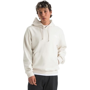 THE NORTH FACE Men’s Evolution Box NSE Hoodie | Sweatshirt With 2 Piece Hood, Adjustable Drawcord, Kangaroo Hand Pocket(White Dune)