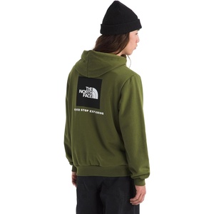 THE NORTH FACE Men’s Evolution Box NSE Hoodie | Sweatshirt With 2 Piece Hood, Adjustable Drawcord, Kangaroo Hand Pocket(Woodland Green)