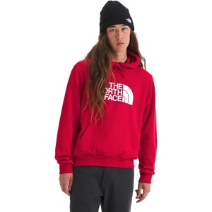 THE NORTH FACE Men’s Evolution Half Dome Hoodie | Sweatshirt With 2 Piece Hood, Adjustable Drawcord, Kangaroo Hand Pocket(Tnf Red)