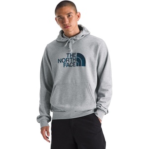 THE NORTH FACE Men’s Evolution Regenerative Ink Half Dome Hoodie | 2 Piece Hood With Adjustable Drawcord(Tnf Pale Grey Heather)