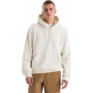 THE NORTH FACE Men’s Evolution Simple Dome Hoodie (Standard & Big Size) | Hood With Adjustable Drawcord, Kangaroo Pocket(White Dune)