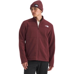 THE NORTH FACE Men’s Gordon Lyons Full Zip Jacket | Cold Weather Top With Zippered Hand Pockets(Sumac Heather)