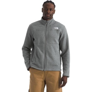 THE NORTH FACE Men’s Gordon Lyons Full Zip Jacket | Cold Weather Top With Zippered Hand Pockets(Tnf Medium Grey Heather)