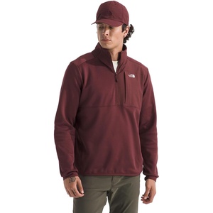THE NORTH FACE Men’s TNF Performance Fleece 1/4 Zip Jacket | Lightweight Pullover With Secure Zip Chest Pocket(Sumac)