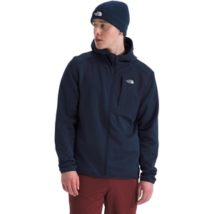 THE NORTH FACE Men’s TNF Performance Fleece Full Zip Hoodie | Lightweight Hooded Top, Elastic Binding & Zip Pockets(Summit Navy)