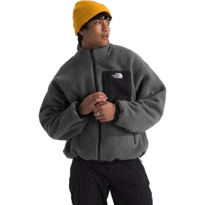 THE NORTH FACE Men’s Yumiori Reversible Jacket | Water & Wind Resistant, Internal Cinch Cord, Elastic Cuffs & Zip Pockets(Tnf Black/Smoked Pearl)