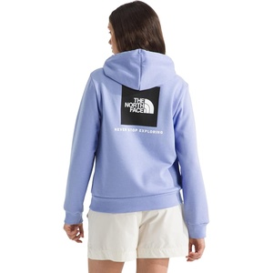 THE NORTH FACE Women’s Evolution Box NSE Hoodie | 2 Piece Hood With Drawcord, Kangaroo Hand Pocket(Periwinkle Glow)