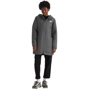 THE NORTH FACE Women’s Junction Insulated Parka | Water Repellent Winter Jacket Packed With Insulation & Secure Zip Pockets(Smoked Pearl)