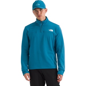 THE NORTH FACE mens Cedar Trail Grid Fleece Quarter Zip Jacket | Cold Weather Top With Durable, Reinforced Bindings(Dusk Blue)