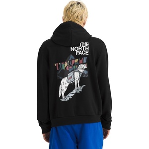 The North Face Men’s Sunlit Summit Hoodie – Casual Pullover Sweatshirt With Bold Graphic Designs, Kangaroo Hand Pocket(Tnf Black)