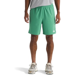 The North Face Men’s Wander 2-in-1 Short 7″ – Moisture Wicking, Water Repellent Finish, Stretch Waistband, Hand Pockets(Stone Slab/Dimmed Algae)