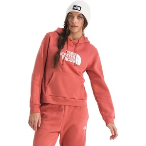 The North Face Women’s Evolution Half Dome Hoodie – Adventure Ready Hood With Adjustable Drawcord, Kangaroo Hand Pocket(Mars Dust)