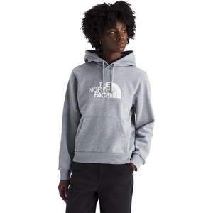 The North Face Women’s Evolution Half Dome Hoodie – Adventure Ready Hood With Adjustable Drawcord, Kangaroo Hand Pocket(Tnf Pale Grey Heather)