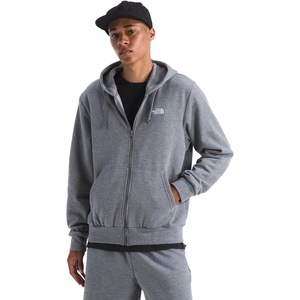 The North Face mens Evolution Simple Dome Full Zip Hoodie(Tnf Mid Grey Heather)