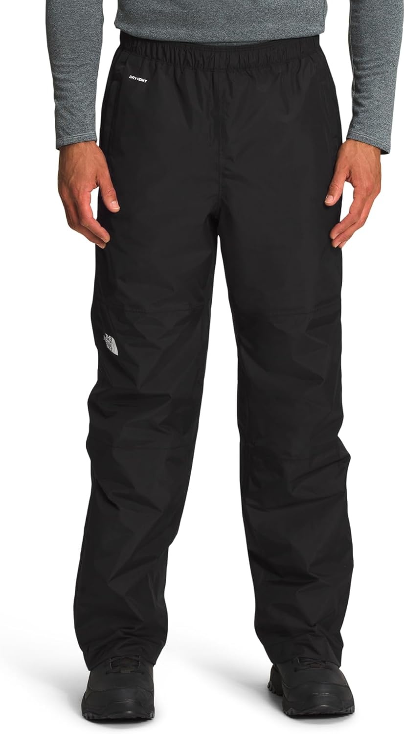 image:imageTHE NORTH FACE Mens Antora Rain Pant Waterproof Breathable Seamsealed Adjustable Internal DrawcordTnf Blacknpf