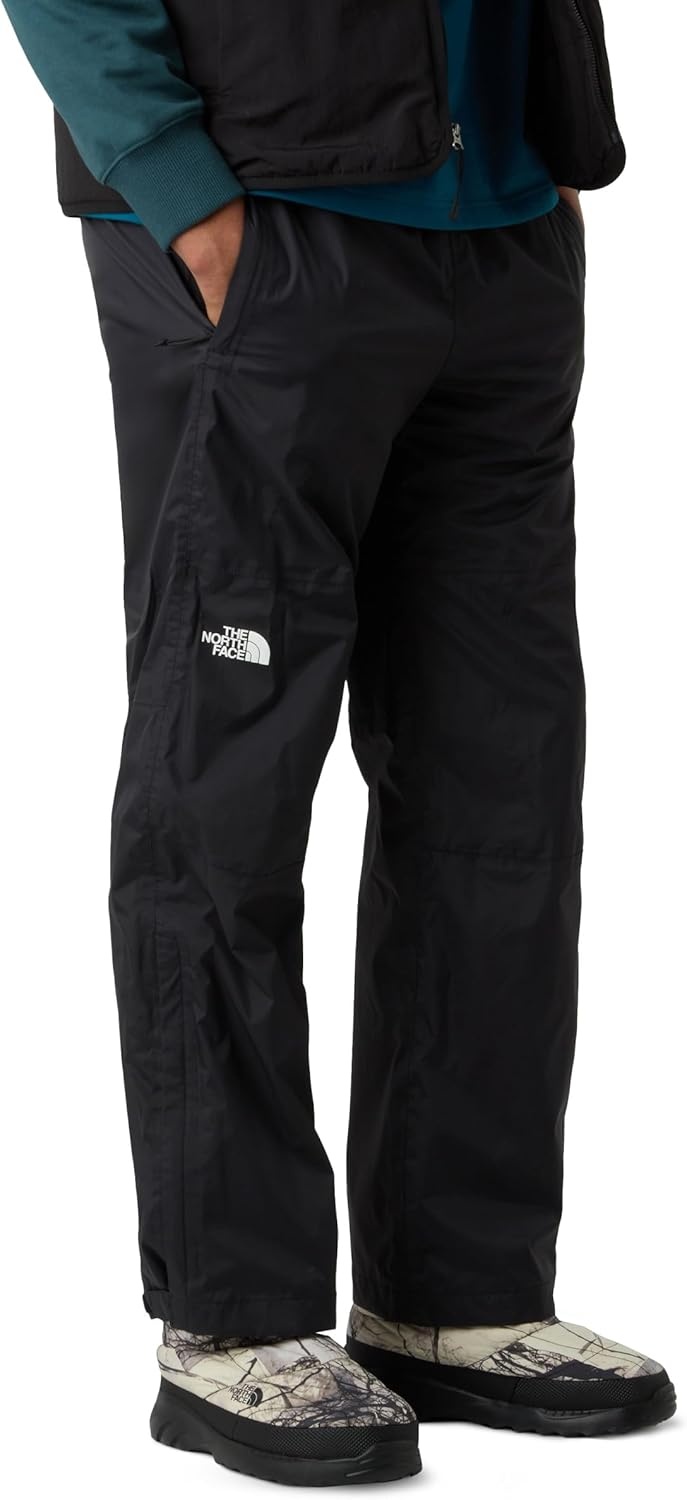 image:imageTHE NORTH FACE Mens Antora Rain Pant Waterproof Breathable Seamsealed Adjustable Internal DrawcordTnf Blacknpf